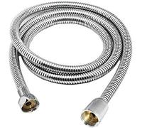 Raccord de tuyau de douche, matériel de pompe à eau de cuisine, tuyau de remplacement pour cuisinière (argent 2 m)