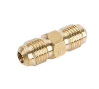 Raccord de tuyau de gaz, raccord de tuyau de gaz gauche 6,35 mm double raccord de tuyau de gaz pour régulateur de gaz propane