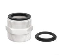 Raccord de tuyau de piscine de 3,8 cm pour systèmes de piscine Intex et Coleman permettant à un connecteur de gérer deux chemins de tuyau séparés (1 pièce)
