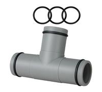 Raccord de tuyau de pôle commun -1,25" sur le raccord de tuyau d'extension de la piscine au sol pour tuyau 1-1/4" | Couche de tuyau de piscine Pièce de rechange pour pompes filtrantes
