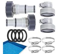 Raccord De Tuyau De Pompe À Piscine,Connecteur de Tuyau d'Aspiration pour Piscine - Pièces de Rechange pour Spa Fontaine et Contre-Lavage Débutants Professionnels Utilisateurs Domestiques