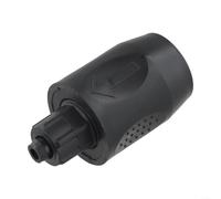 Raccord de tuyau de rechange robuste pour Karcher pour Puzzi modèles 81, 101, 102, 400 Series Conçu pour une utilisation facile et une performance durable (Noir)