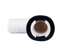 Raccord de tuyau de vidange coudé 19 mm pour W/caoutchouc, pas de fuite, étanchéité plus élevée pour système de conditionneur L, adaptateur de tuyau de vidange de lave-vaisselle
