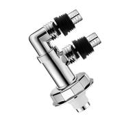 Raccord de tuyau de vidange de machine à laver - Joint en ABS pour une performance sans fuite et une installation facile - Adaptateur de coupleur de tuyau de vidange