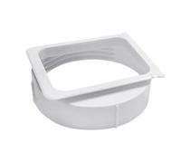 Raccord de tuyau d'échappement de 15 cm pour climatiseur mobile portable, adaptateur d'interface ABS durable, compatible avec plaque de kit de battant, ajustement sans couture pour sortie de 15,2 cm