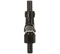 Raccord de tuyau d'essence, 8 mm, noir