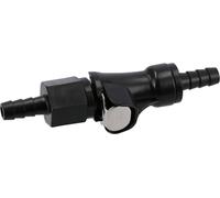 Raccord de tuyau d'essence, taille 6 - Noir