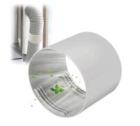 Raccord de tuyau d'évacuation de climatisation, adaptateur de tuyau de climatisation, adaptateur pour hotte aspirante (150 cm)