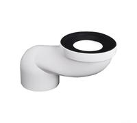 Raccord de tuyau d'évacuation en PVC pour cuvette de toilettes 100 mm