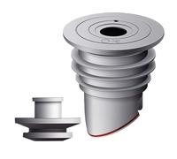 Raccord de tuyau d'évacuation - Silicone universel | Joint de t?yau d'évacuat?on avec rebord épais, protection contre les odeurs et les fuites, joint de tuyau d'évacuation pour machine à laver | Buand