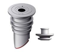 Raccord de tuyau d'évacuation - Silicone universel | Joint de t?yau d'évacuat?on avec rebord épais, protection contre les odeurs et les fuites, joint de tuyau d'évacuation pour machine à laver | Buand