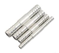 Raccord de tuyau droit en aluminium pour tuyaux de 6 mm, 8 mm, 10 mm, 14 5 mm