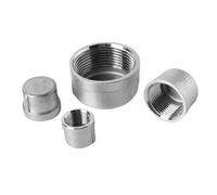 Raccord de tuyau en acier inoxydable 201/304/316 avec embout femelle 1/8", 1/4", 3/8", 1/2" - 4", eau et gaz 225(SS201,NPT_2")
