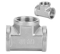 Raccord de Tuyau en Acier Inoxydable 304, Connecteur té 3/4in pour