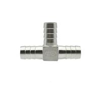 Raccord de tuyau en acier inoxydable 304, en forme de Y, en croix, à quatre voies, 6, 8, 10, 12, 14, 15, 16, 19, 20, 25 pouces, séparateur eau/gaz(T Type,19mm)