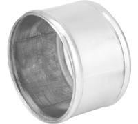 Raccord de tuyau en alliage d'aluminium 76 mm 3in OD 50 mm 2 pouces Longueur du raccord de tuyau Accessoires de remplacement
