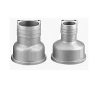 Raccord de Tuyau en Aluminium de 2 Pouces avec Joint en Caoutchouc, Convertible en réducteur de 1", 1,2" et 1,5" for raccord de connecteur Essence-Eau(2inch to 1.2inch)