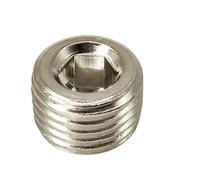 Raccord De Tuyau En Cuivre 1/8", 1/4", 3/8", 1/2", 3/4", Filetage Mâle/femelle, Laiton, Tête Hexagonale, Embout, Connecteur, Adaptateur(Iron Plug,1/4")