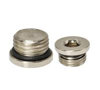 Raccord De Tuyau En Cuivre 1/8", 1/4", 3/8", 1/2", 3/4", Filetage Mâle/femelle, Laiton, Tête Hexagonale, Embout, Connecteur, Adaptateur(FA Plug,1/8")