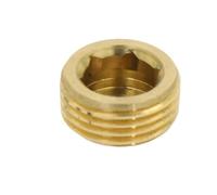 Raccord de tuyau en laiton à tête hexagonale, embout en laiton, 1/8", 1/4", 3/8", 1/2", 3/4", filetage mâle/femelle, adaptateur de connecteur(Lead,1/4")