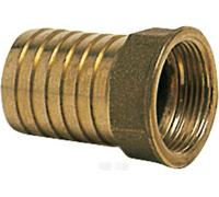 Raccord de tuyau en laiton, filetage femelle 1 1/2", embout de 38 mm - Osculati 17.199.37