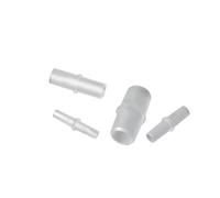 Raccord de tuyau en plastique 3 mm - 20 mm, raccord à embouchure plate, droit et égal, connecteur de tuyau en PP for aquarium, for la maison et le jardin(4mm Flat mouth)