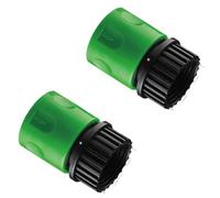 Raccord de tuyau en plastique renforcé de 3/4" - Adaptateur de tuyau de lavage de voiture - Adaptateur de robinet pour raccords standard et armes et raccord de fuite