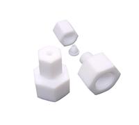 Raccord de tuyau en PTFE à compression 1/8" 1/4" 3/8" 1/2" 3/4" BSPP femelle 1/16" 1/8" 1/4" -1" 3 4 5 6 8 10 12-25 mm LAB(18MM_1/4")