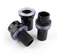 Raccord de tuyau en PVC 20-50 mm for aquarium, connecteur de trop-plein, accessoires d'alimentation en eau.(50mm)