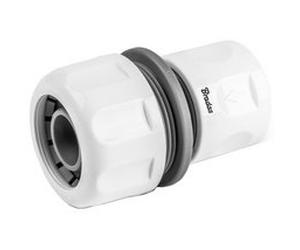 Raccord de tuyau femelle WHITE LINE, 3/4', blanc
