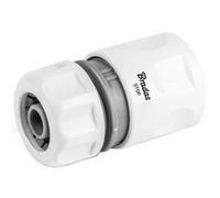 Raccord de tuyau femelle WHITE LINE, aquastop, 1/2'