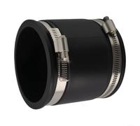 Raccord de tuyau flexible en caoutchouc avec collier de serrage en acier inoxydable pour transfert de liquide HVAC, raccord de tuyau, résistant aux vibrations, manchon d'équilibrage, industrie