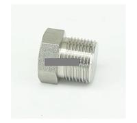 Raccord de tuyau forgé massif à tête hexagonale mâle M20 x 1,5 mm en acier inoxydable 304 for eau, gaz, huile, 3000 psi