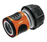 Raccord de tuyau GARDENA 18214-50 plastique avec système aquastop Ø 19 mm