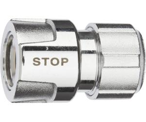 Raccord de Tuyau GEKA® plus avec Arrêt d'Eau - 1/2" - 13 mm