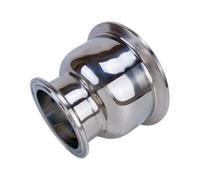 Raccord de tuyau hémisphérique à trois pinces, 1 pièce, réducteur concentrique en acier inoxydable OD 91x119mm 304