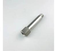 Raccord de tuyau hexagonal en acier inoxydable 304, 1/8", 1/4", 3/8" BSPT femelle vers mâle, longueur x 30-300 mm, 1 pièce(L-300mm)