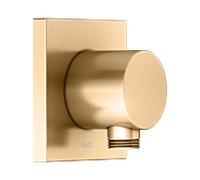 Raccord de tuyau KEUCO IXMO 59547250002 laiton brossé, rosace carrée