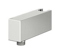 Raccord de tuyau KEUCO Universal 59993210000 avec Halter pour tuyau moulé, finition inox