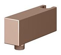 Raccord de tuyau KEUCO Universal 59993290000 avec Halter pour tuyau moulé, or rose brossé