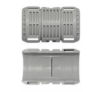 Raccord de tuyau M20 - Manchon pour tubes lisses, 4 demi-cosses (pour 2 raccords), résistant aux chocs, antistatique, sans halogène, résistant aux températures de -20 °C à +80 °C
