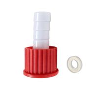 Raccord de tuyau PBT avec capuchon fileté, GL14 | Conception 180C pour les tâches de réparation de tubes d'équipement
