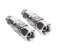 Raccord de tuyau pivotant - Pour pulvérisateur sans air - Buses de pulvérisation prolongées résistantes à la rouille - Adaptateur pour camping-car, extérieur, sanitaire, jardin, cuisine