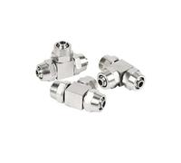 Raccord de tuyau pneumatique à vissage rapide en laiton, type T, type L, type croisé, monotype, diamètre extérieur du tube: 4mm, 6mm, 8mm, 10mm, 12mm, 14mm, 16mm, 1 pièce(PM,14mm)