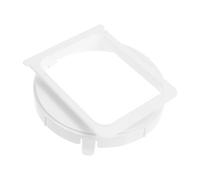 Raccord de Tuyau pour Climatiseur Mobile, Interface de Conduit | Plastique Blanc Lavable, Installation sans Outil, Entrée D’air Frais, pour Chambres et Bureaux