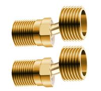 Raccord de tuyau professionnel en laiton coudé incurvé adaptateur filetage connecteur 1/2 pièces pour robinets de douche kit de connexion de tuyau