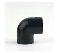 Raccord de tuyau Raccord coudé à 90 degrés for aquarium, diamètre intérieur 20 à 63 mm, gris foncé, raccord en T for tube d'irrigation Adaptateur(90 Degree Elbow,32mm)