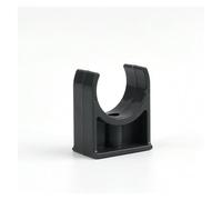Raccord de tuyau Raccord coudé à 90 degrés for aquarium, diamètre intérieur 20 à 63 mm, gris foncé, raccord en T for tube d'irrigation Adaptateur(Pipe clamp,40mm)