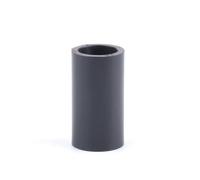Raccord de tuyau Raccords de tuyaux en PVC gris foncé 16 mm, 1 à 5 pièces, raccords T for aquarium, coude, raccord union, accessoire Adaptateur(Direct,1Pc 16mm Dark Grey)