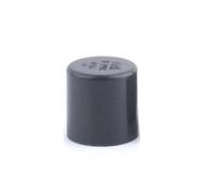 Raccord de tuyau Raccords de tuyaux en PVC gris foncé 16 mm, 1 à 5 pièces, raccords T for aquarium, coude, raccord union, accessoire Adaptateur(End Cap,5Pcs 16mm Dark Grey)